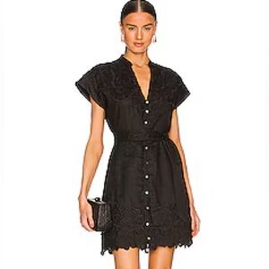 ⭐️Veronica Beard Archie Embroidered Dress 💥Size 4